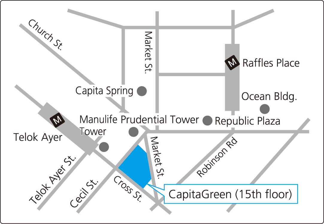 DBJ Singapore Limitedの地図