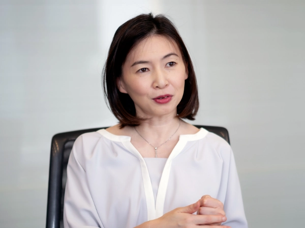 インタビューに応じる株式会社シェアダイン　共同代表　井出有希氏